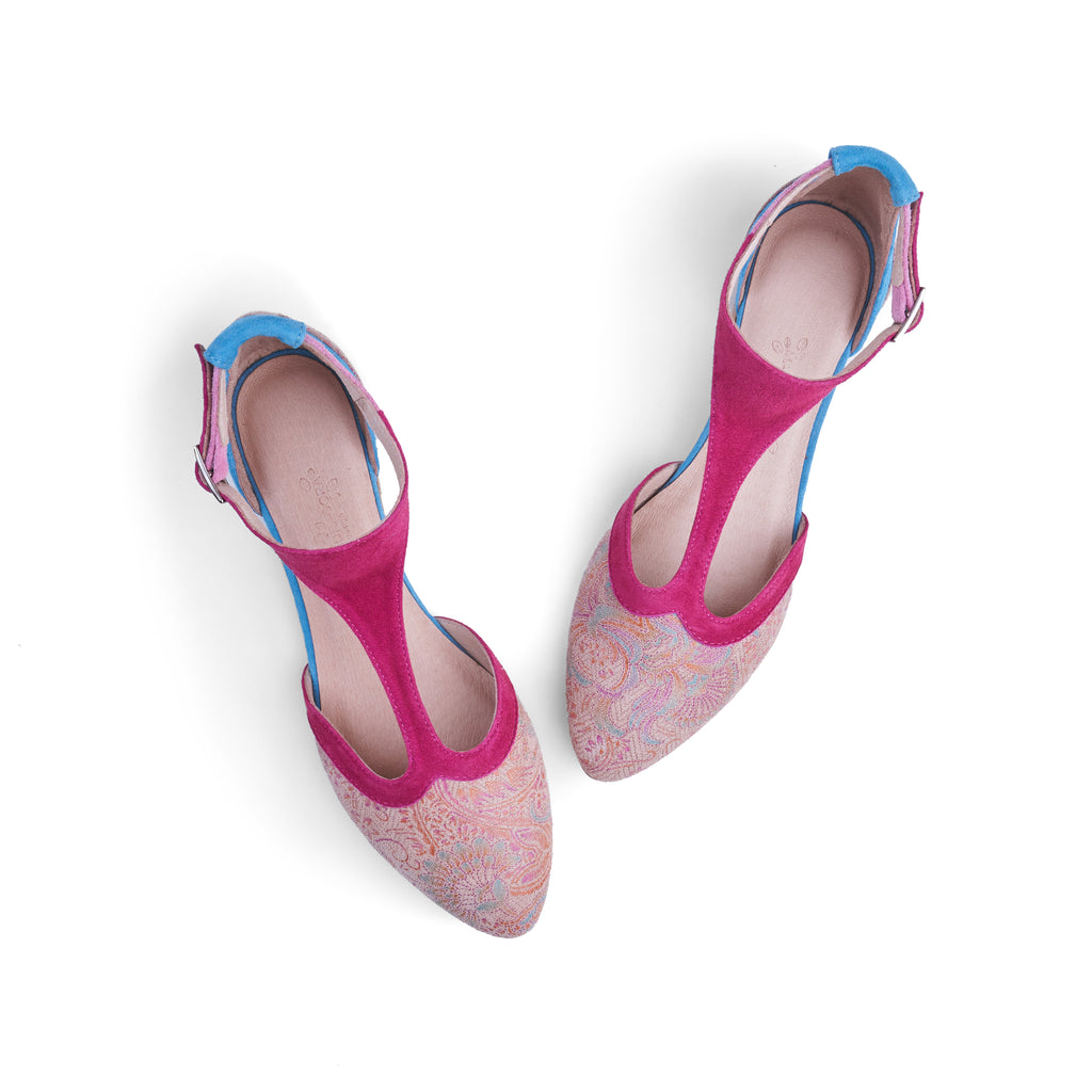 Mandragora design pink sandals Pauline