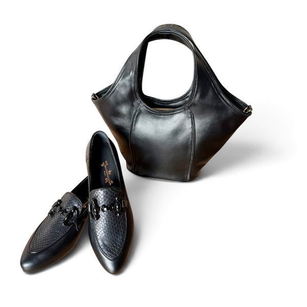 Charlotte loafer and matching bag