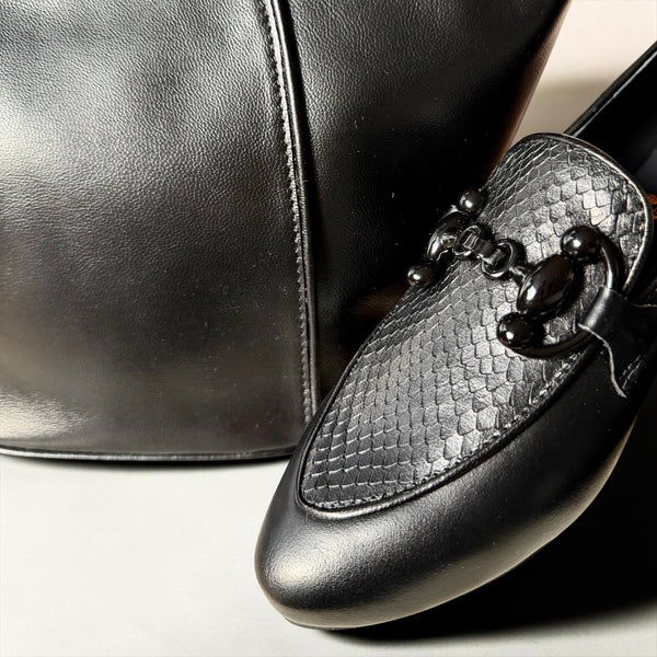 Charlotte loafer and matching bag