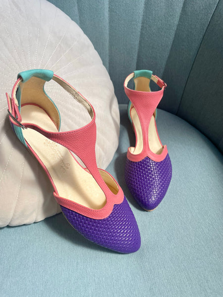 Mandragora design Stella sandas purple for summer